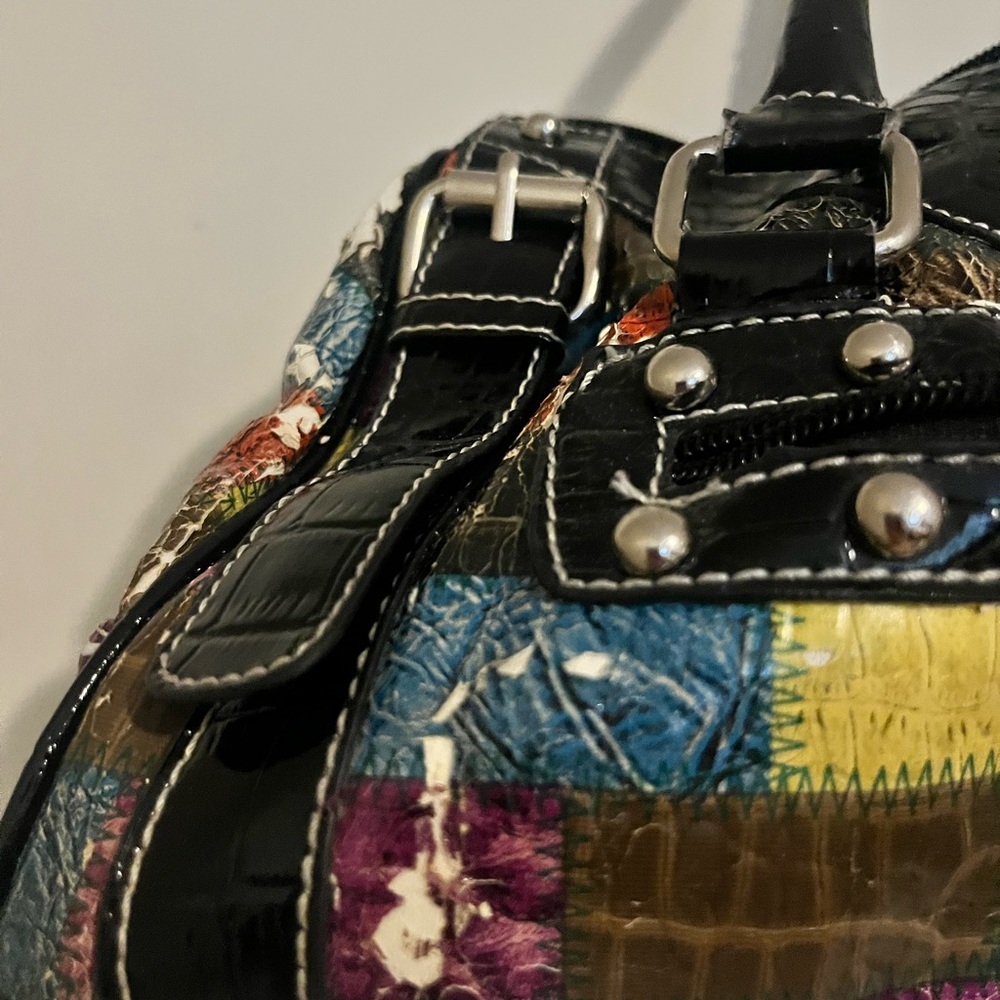 D&G Patchwork Multicolor Handbag - image 3